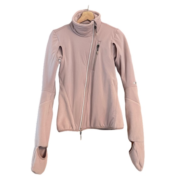 Adidas by Stella McCartney Jackets & Blazers - Adidas - Stella McCartney Fleece Lined Running Jacket w/Attached Hand Co…